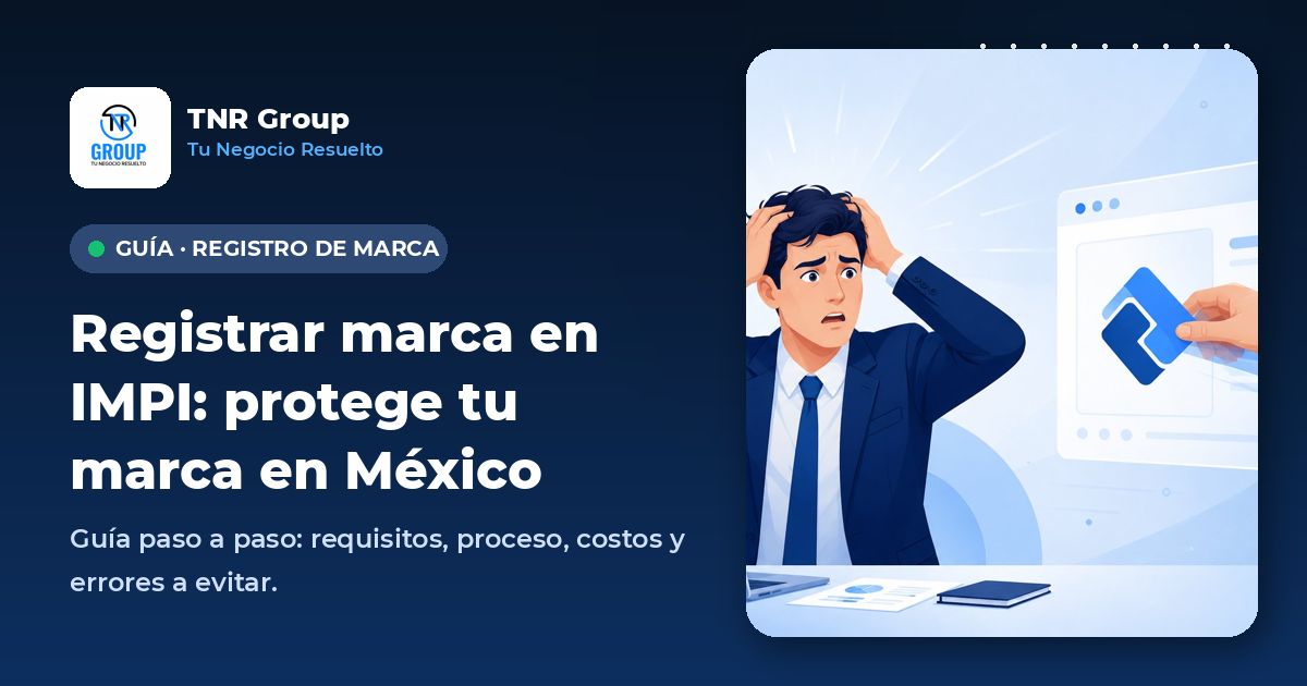 Registrar marca en IMPI